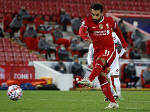 The former Anfield favorite thinks the "incredible" Egyptian has "gone up another level" at the start of the 2020-21 campaign (Photo: AFP)