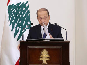 President of Lebanon Michel Aoun (Shutterstock)