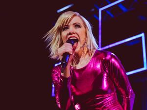 Carly Rae Jepsen plays at Bill Graham Civic Auditorium in San Francisco for her Dedicated tour. (shutterstock)