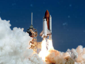 The launch of the space shuttle. (Shutterstock/ File Photo)