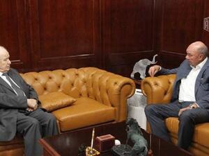 الفايز يبحث علاقات التعاون بين مجلس الاعيان ومجموعة طلال أبوغزاله