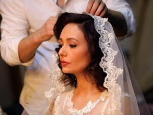 Syrian actress Gianla Anid who plays young Lina in the film, (Syrian National Film Organisation facebook account).