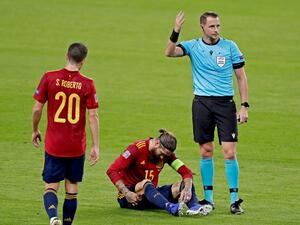 راموس يتعرض للإصابة راموس يتعرض للإصابة