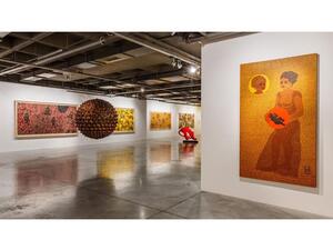 The latest exhibition in the series is a solo show, A Place Called Earth by Selma Gurbuz, whose 35 year career is visualised through thematic stops (Instagram)