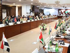 Foreign ministers of the Organization of Islamic Cooperation OIC meeting. AFP