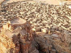 Ali Al-Suhaimi’s eye-in-the-sky portrayal of the famous Islamic city has helped to provide a fresh insight into the past lives of the inhabitants of the now deserted settlement. (Photo/Social media)