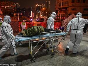 Covid patient in Wuhan. (AFP/File Photo)