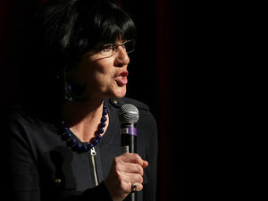 Christiane Amanpour.(AFP Photo / Spencer Platt) © AFP