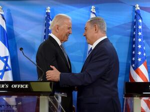 Prime Minister Benjamin Netanyahu and New US President Joe Biden (Twitter)