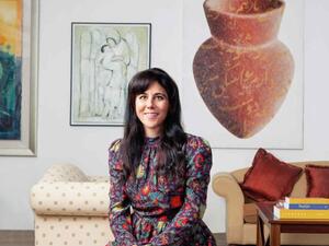 Art fair director Dyala Nusseibeh (Twitter)