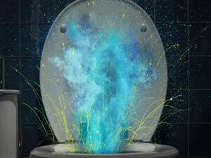 Harpic is calling on the nation to carry out a simple three stage routine when cleaning the bathroom (Twitter)