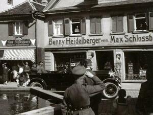 Thomas Edelmann's grandfather was a Nazi who bought a Jewish shop in the 1930s as its owners fled Germany (Twitter)