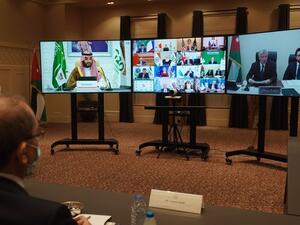 King Abdullah II participates in the #G20 Leaders’ Summit as a guest of honour. (Twitter/ @RHCJO)