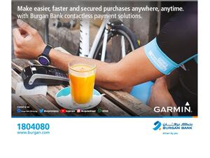 Burgan Bank Launches ‘Garmin Pay’ 