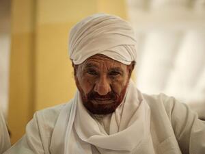 File Photo: Sudanese top opposition leader and former premier Sadiq al-Mahdi. (Photo: YASUYOSHI CHIBA/AFP via Getty Images)