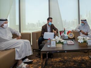 Dubai Sports Council discuss cooperation with Israeli club Hapoel Tel Aviv