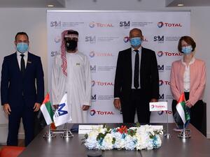قسم المسعود للإطارات والبطاريات والملحقات يبرم اتفاقية توزيع مع "توتال للتسويق الشرق الأوسط" 