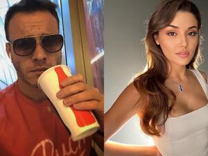 Kerem Bürsin: I Love To Wear Pink ...& Hande Erçel Cause a Storm With Her Swimsuit Picture