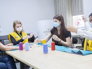 Etihad Aviation Group Distributes 10,000 Scarves To Children in Lebanon