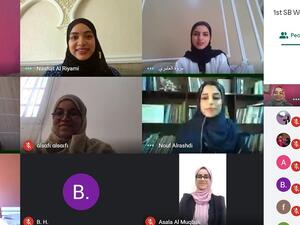 انطلاق النسخة الحادية عشر من برنامج ’نقطة انطلاقة‘ عبر الإنترنت بمشاركة طالبات جامعة السلطان قابوس