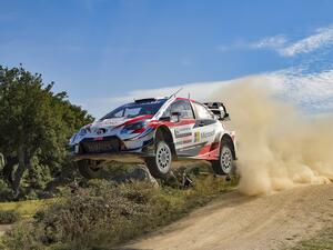 GAZOO Racing Achieves Podium Finish at Rally Italia Sardegna 