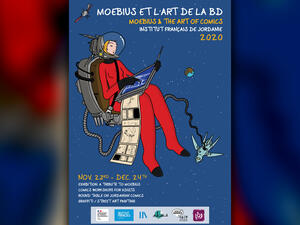 Through the exhibition “A Tribute to Moebius”, a movie projection, a workshop for adults and teenagers, as well as a round table.