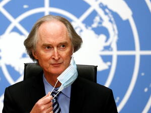 الموفد الأممي إلى سوريا، غير بيدرسن