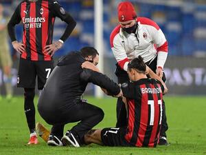 إبراهيموفيتش يتعرض لإصابة عضلية إبراهيموفيتش يتعرض لإصابة عضلية