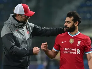 The striker tested positive while on international duty with Egypt but could now be in contention to face Atalanta on Wednesday night (Photo: AFP)