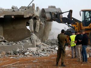 Israel Destroying another Palestinian village (Twitter)