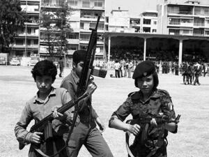 A scene from the film ““Lebanon – Borders of Blood.” (Director Duki Dror’s Facebook page)