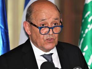 وزير الخارجية الفرنسي جان إيف لودريان 