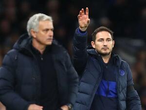 مواجهة مخيبة بين فرانك لامبارد مدرب تشيلسي وجوزيه مورينيو مدرب توتنهام مواجهة مخيبة بين فرانك لامبارد مدرب تشيلسي وجوزيه مورينيو مدرب توتنهام