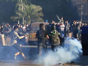 جانب من الاحتجاجات في محافظة ذي قار / أرشيفية
