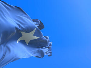 Somalia flag (Shutterstock)