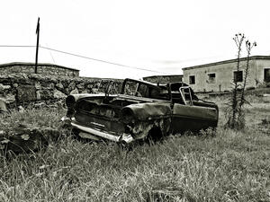 Ghost City Abandoned Maras in Turkish Republic of Northern Cyprus. East Mediterranean. Military zone. (Shutterstock/ File Photo)
