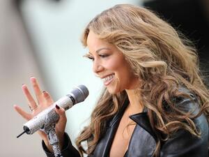 Mariah Carey on stage for NBC Today Show Concert with Mariah Carey, Rockefeller Plaza, New York, NY. (shutterstock)