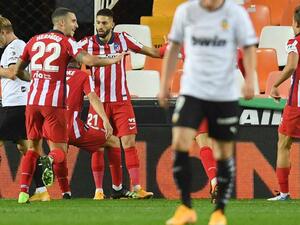 أتلتيكو مدريد يحقق الفوز أتلتيكو مدريد يحقق الفوز