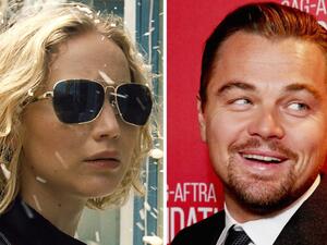 ليورناردو دي كابريو و جينيفر لورانس