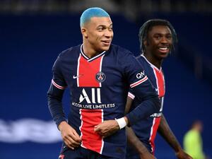 مبابي يحتفل بهدفه مبابي يحتفل بهدفه