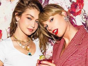 تايلور سويفت وجيجي حديد