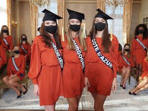  Amandine Petit Crowned Miss France 2021 Without an Audience While Dazzling Lebanese Ziad Nakad Designed Gown