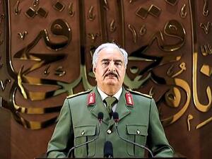 Libyan warlord Khalifa Haftar  (Twitter)
