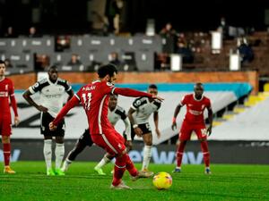 صلاح يسجل هدف التعادل لليفربول صلاح يسجل هدف التعادل لليفربول