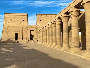 Temple in Aswan (Twitter)