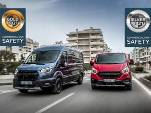 Ford Transit and Transit Custom Both Excel in Euro NCAP’s First Evaluation of Active Safety Systems Fitted To Vans
