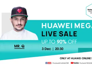 HUAWEI MEGA LIVE SALE to offer consumers up to 90% discounts