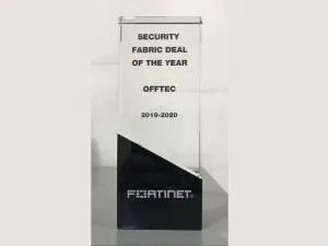 OFFTEC Awarded ‘Best Security Fabric Partner’ for 2020 by Fortinet 
