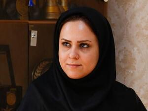 Paria Shahriari (Photo: ISNA/Azam Dadashi)