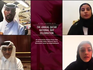 Qatari Students Bring the Georgetown Community Together for a Virtual QND Celebration at QF